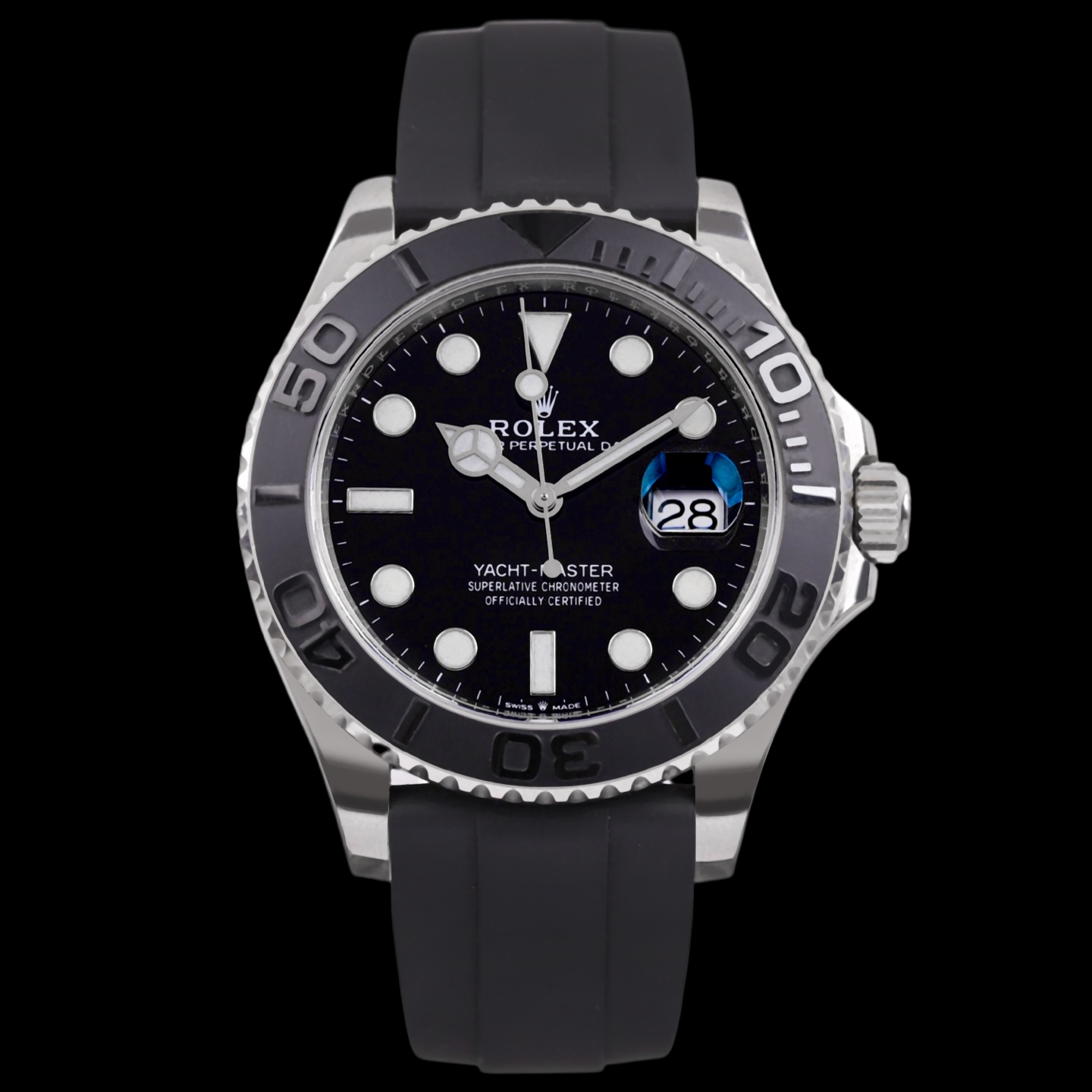 95新 Rolex/劳力士 S/白金游艇226659/20年5月二手全套/42mm