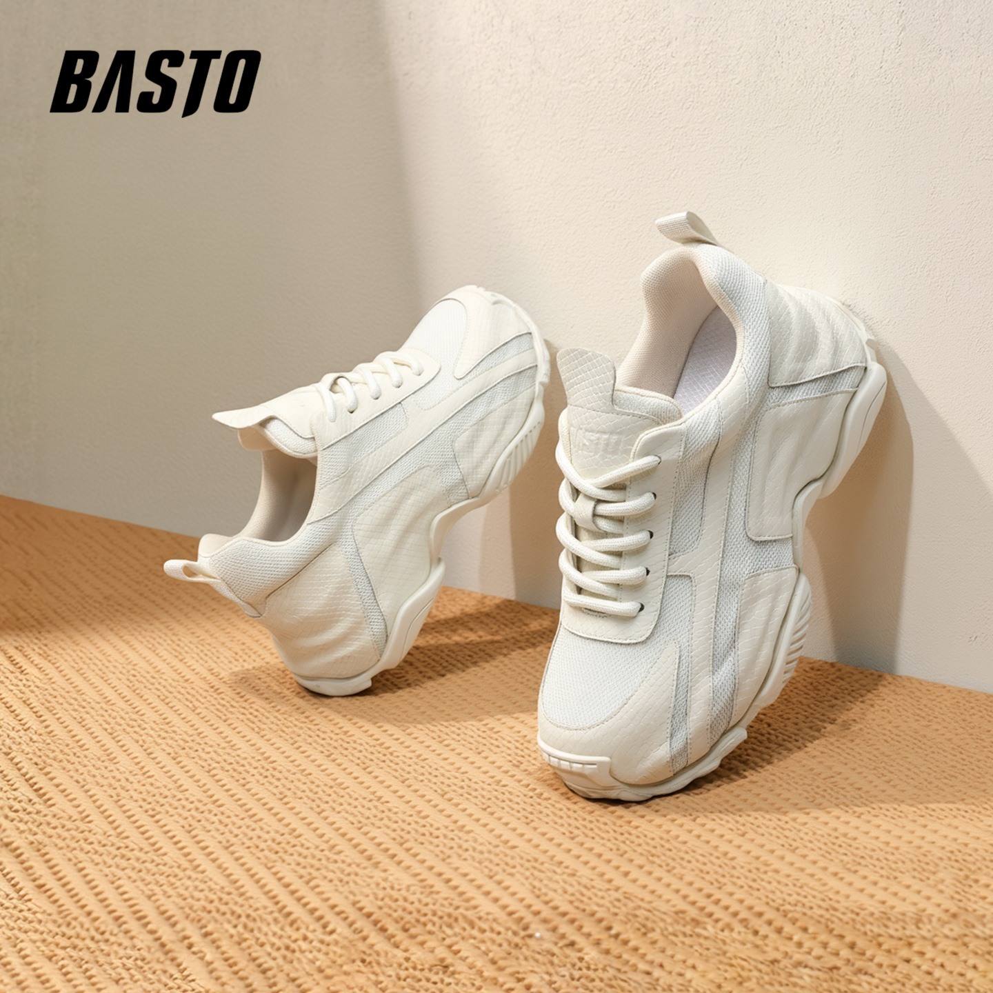 百思图上新春秋季运动鞋老爹鞋时尚休闲鞋鞋子休闲情侣增高鞋