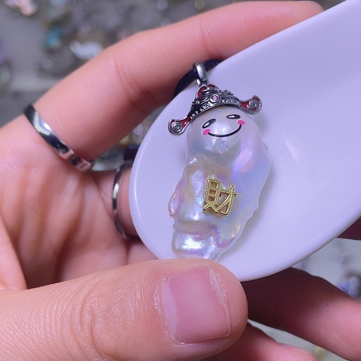 颈饰淡水珍珠合金43