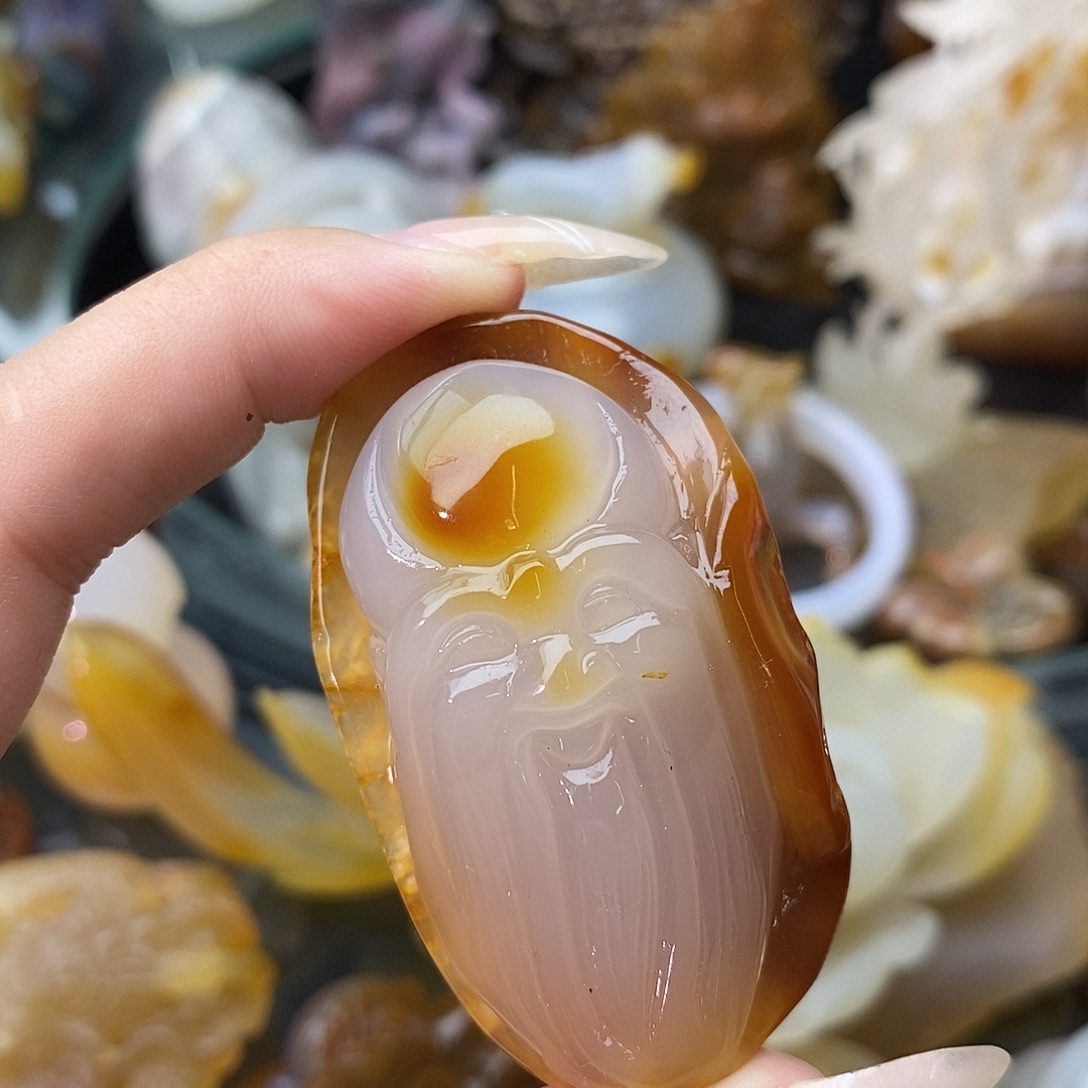 玛瑙/玉髓未镶嵌颈饰
