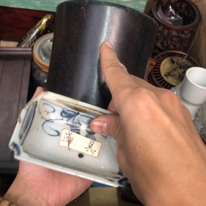 陶瓷孤品单件车里拍