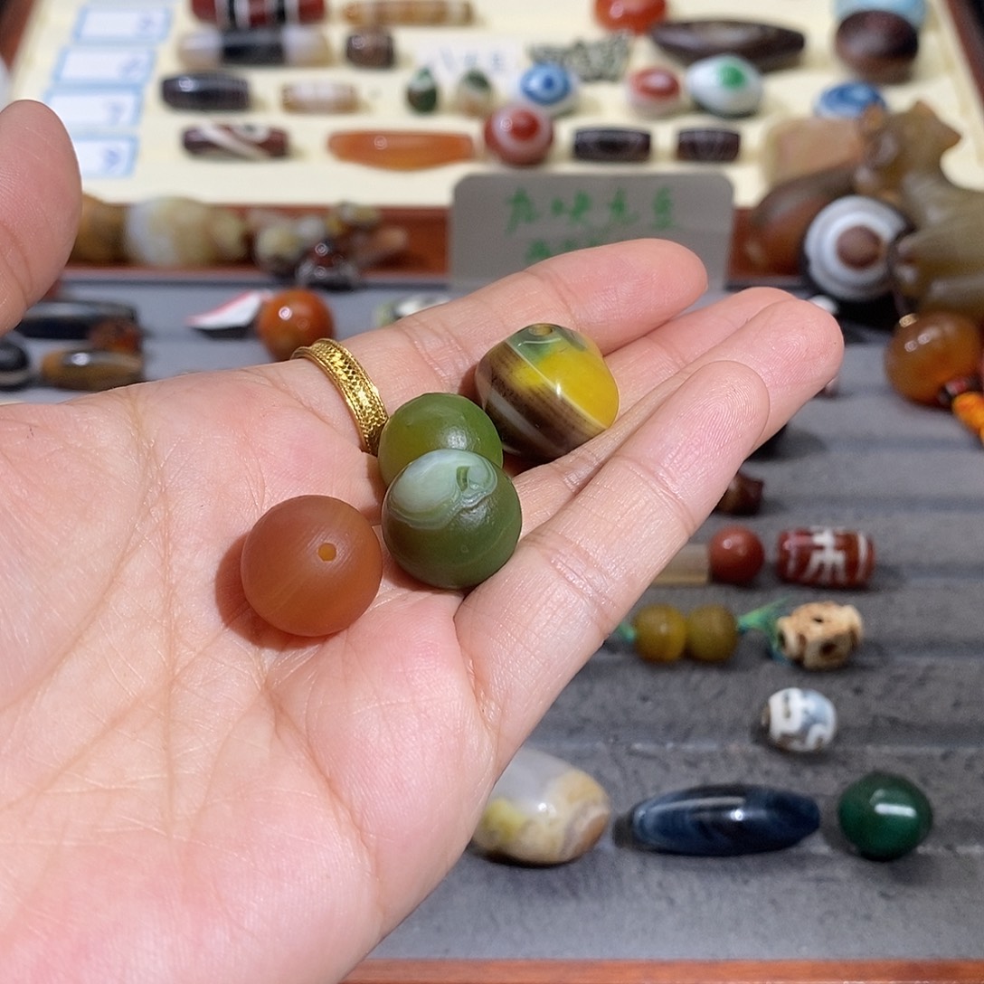 U***米玛瑙/玉髓合金颈饰