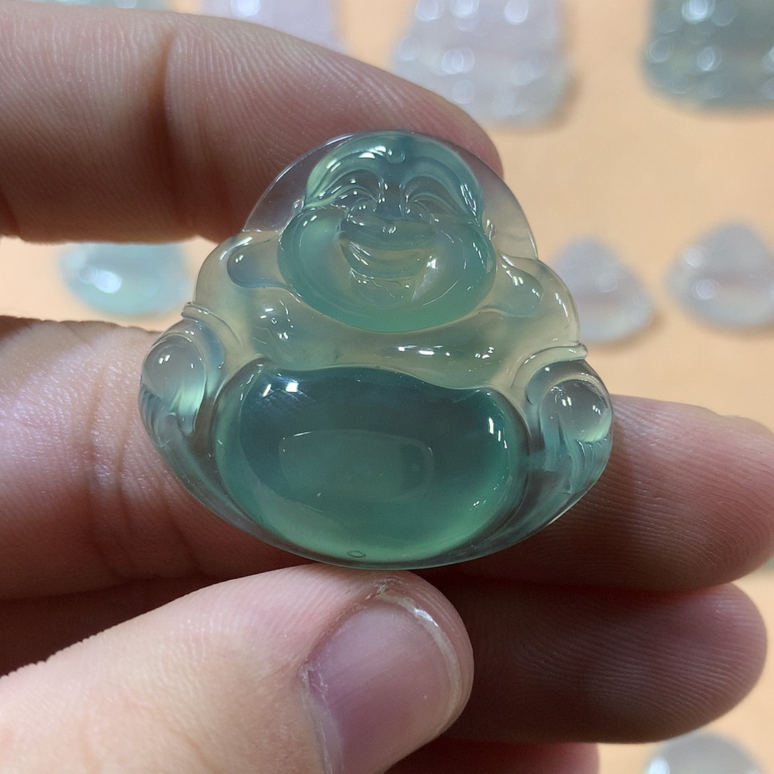 翡翠吊坠(不含链)未镶嵌翡翠吊坠