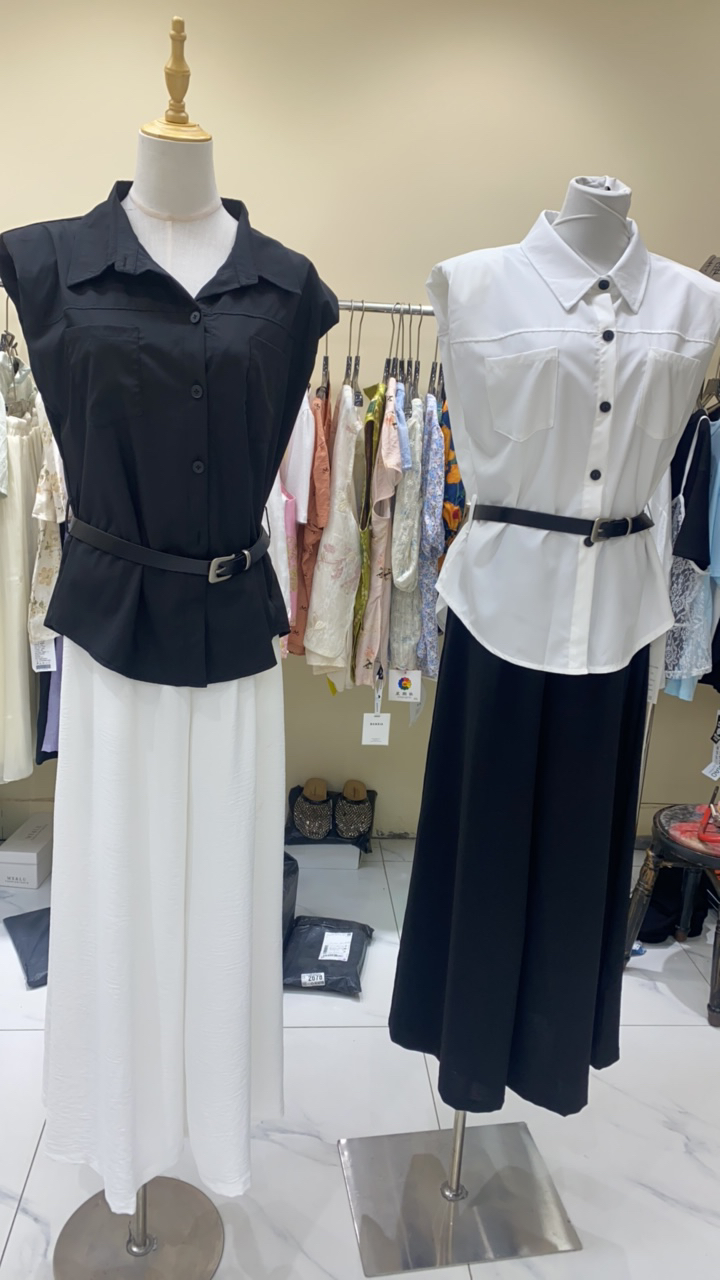 大码夏季休新中式通勤法式时尚套装上衣连衣裙复古短袖针织时尚