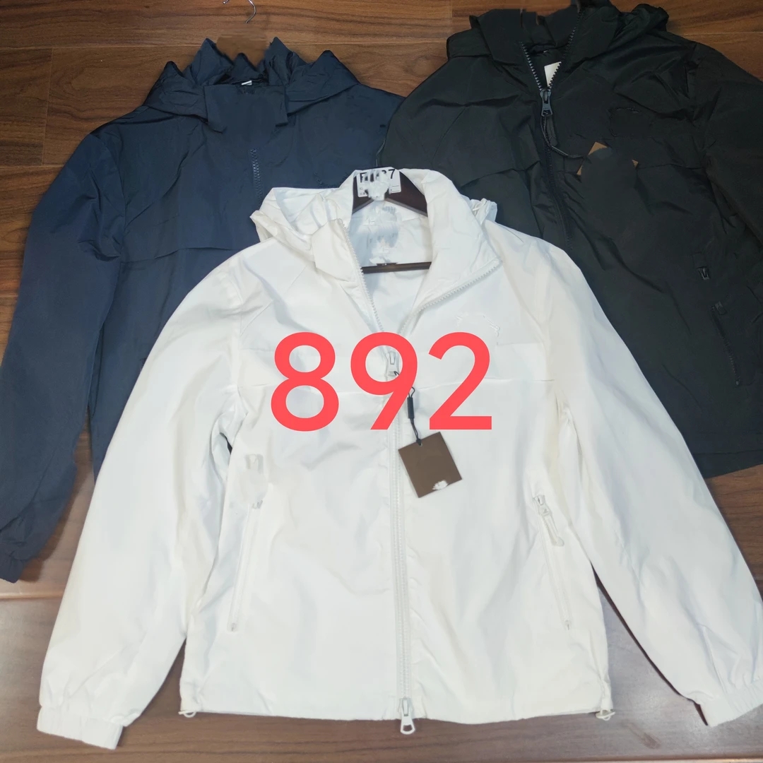 892 新款男士时尚百搭连帽外套