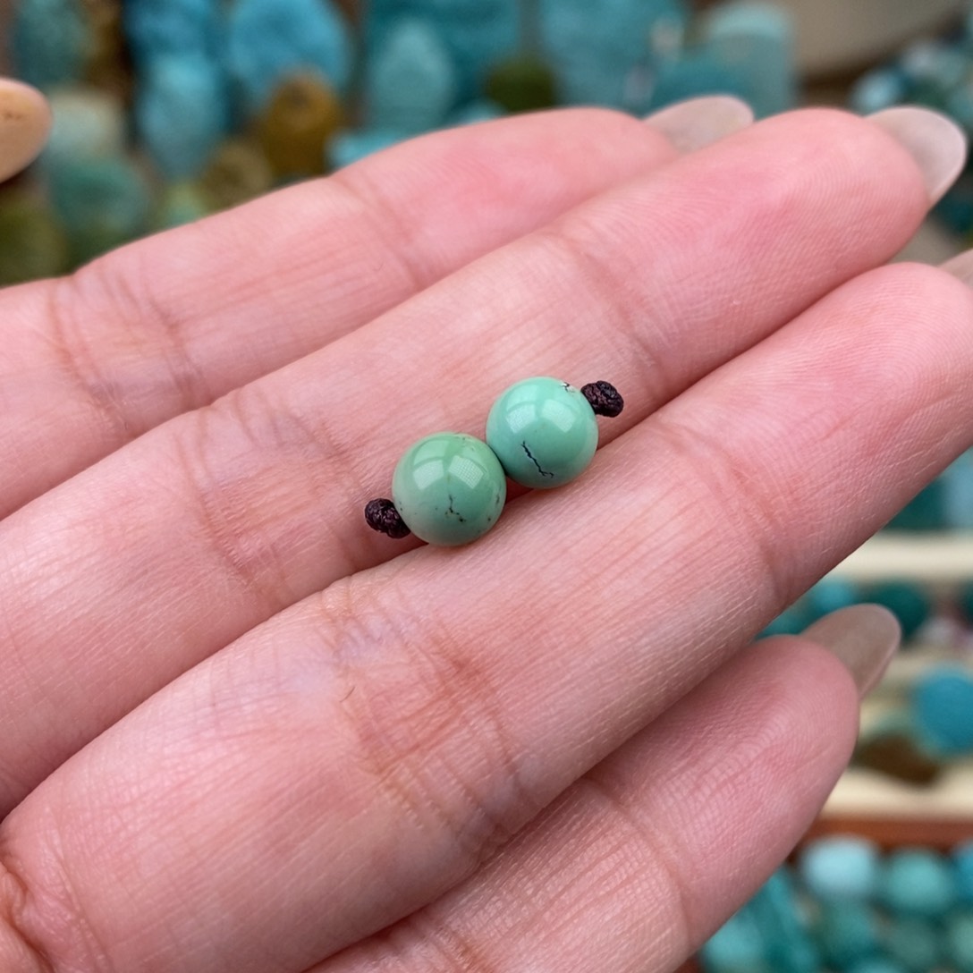 未镶嵌绿松石珠宝奇石