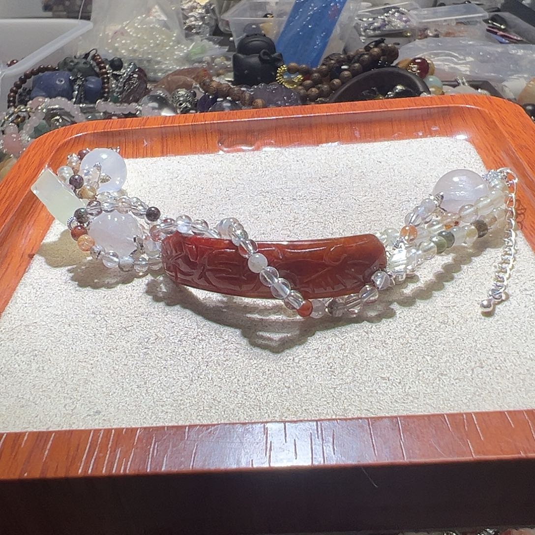 水晶手链未镶嵌水晶手链