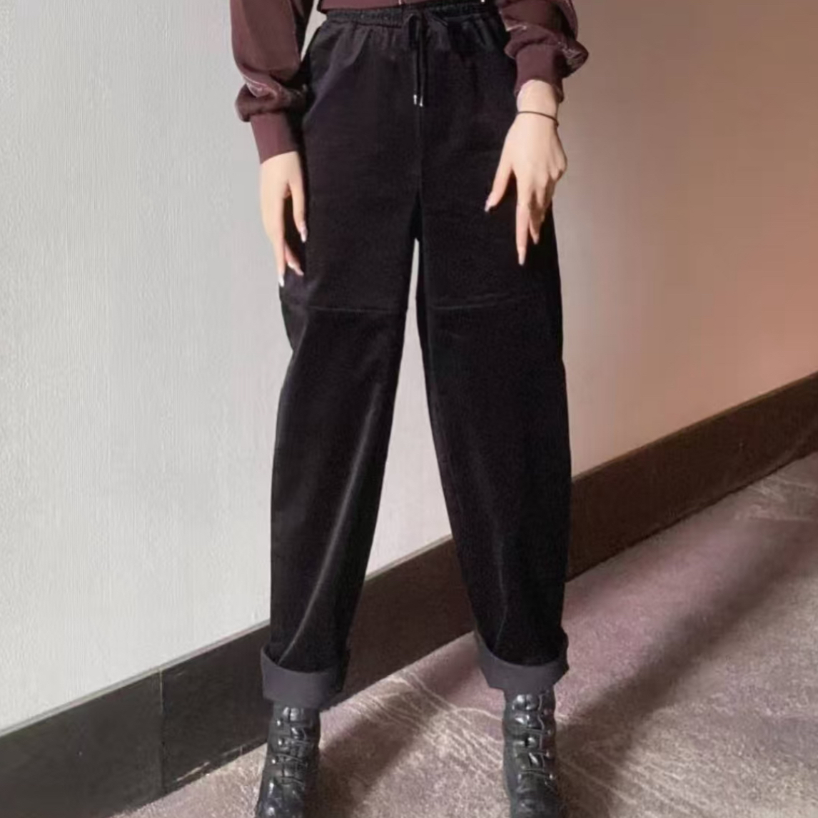 （不退换）5100387工装哈伦裤