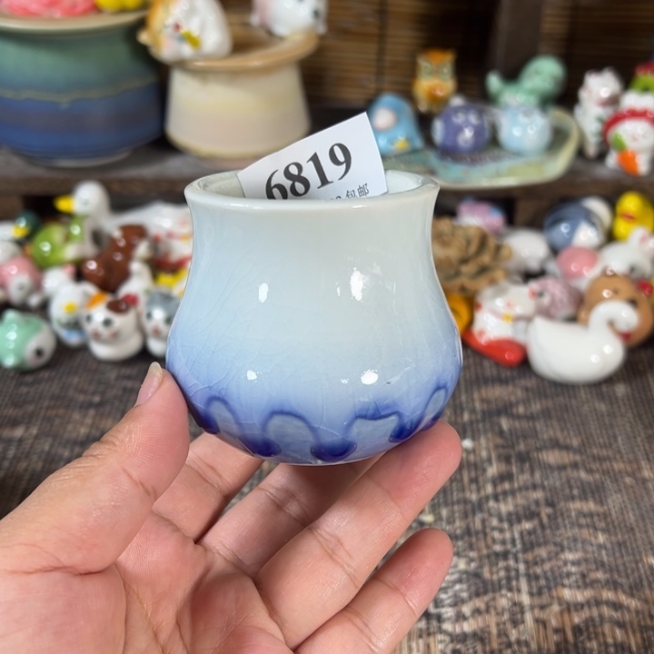 口5 手工花盆满30包邮