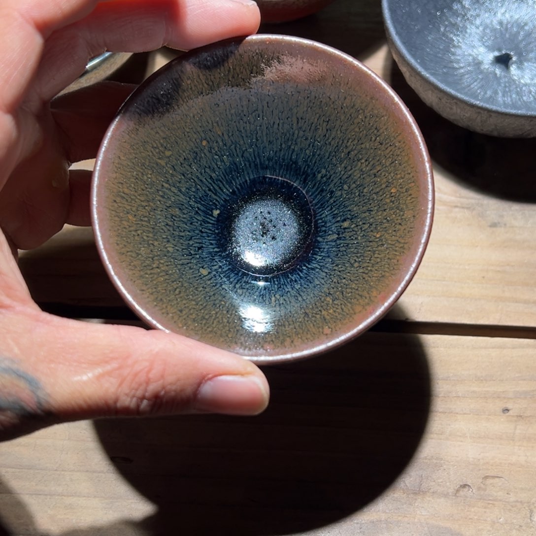 茶盏老木头柴烧建盏精选8