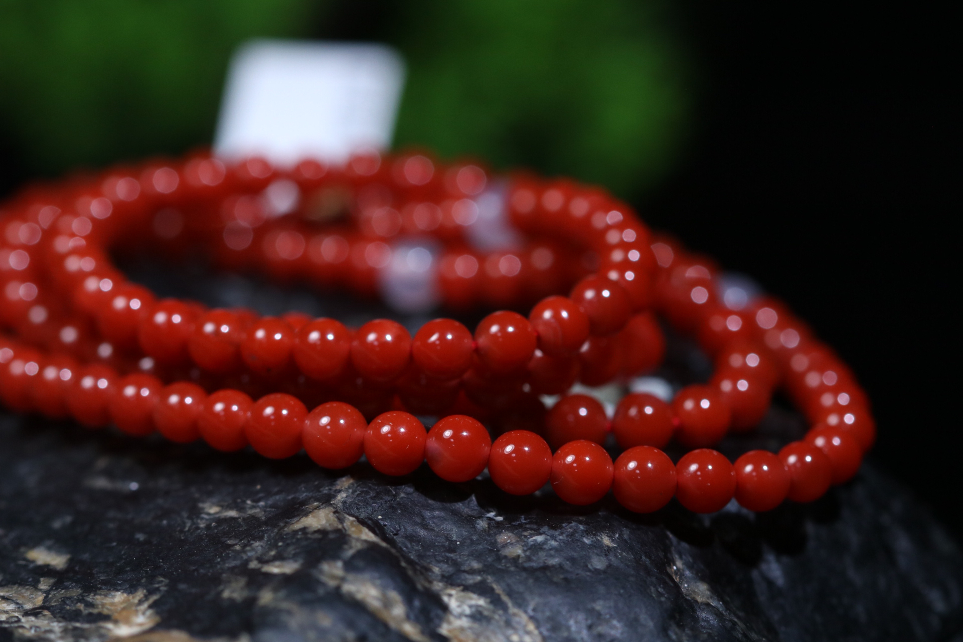 辣椒红手链4.8mm