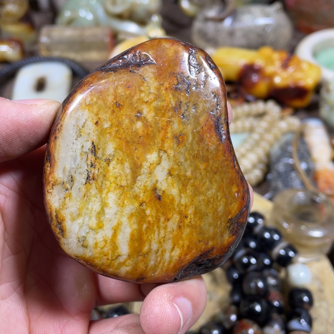 和田玉吊坠(不含链)未镶嵌