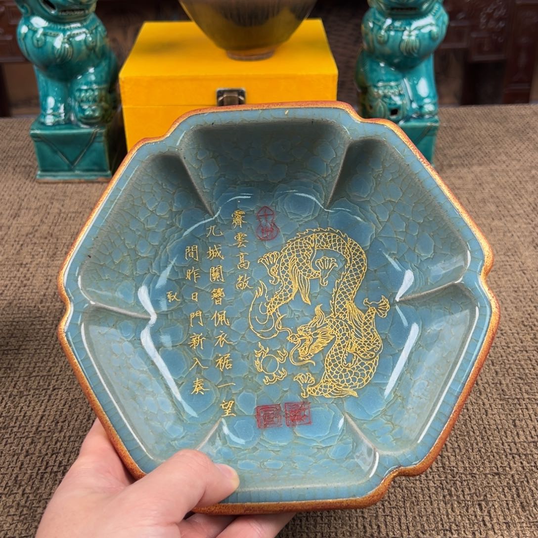 瓷片陶瓷艺术瓷器摆件