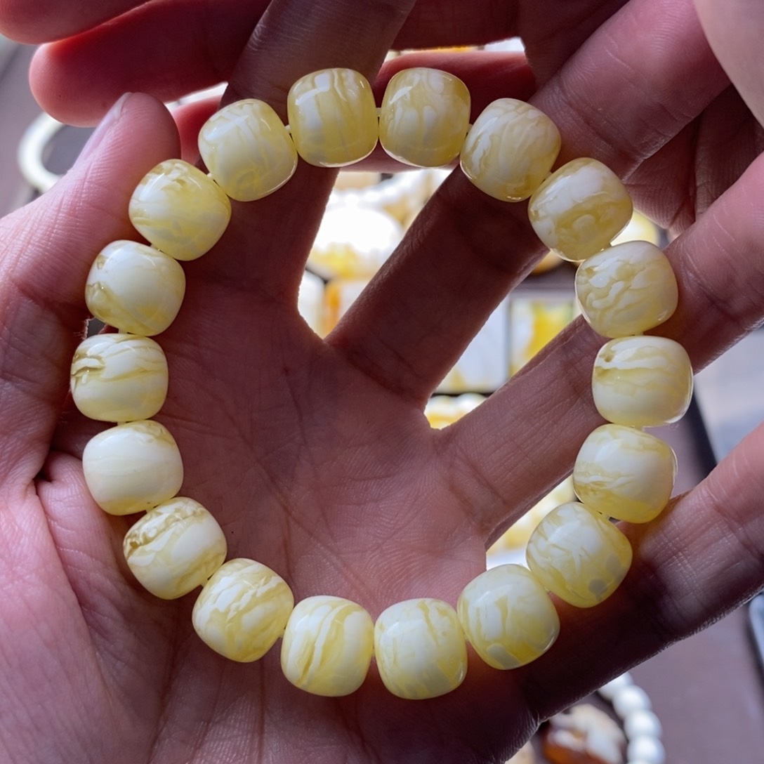 琥珀裸石未镶嵌蜜蜡吊坠项链腰链