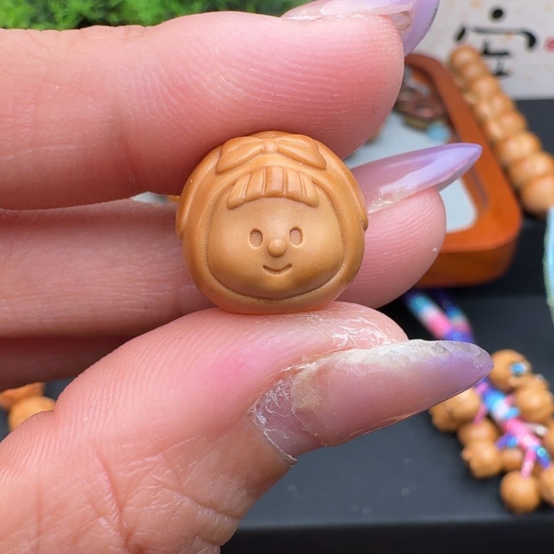 猴头核桃吊坠多妹单粒