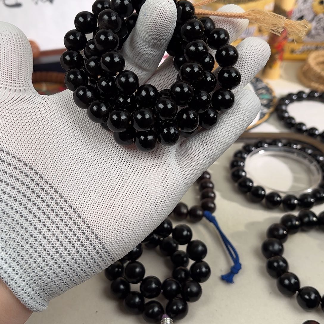 ￴***子草珠菩提吊坠66颗