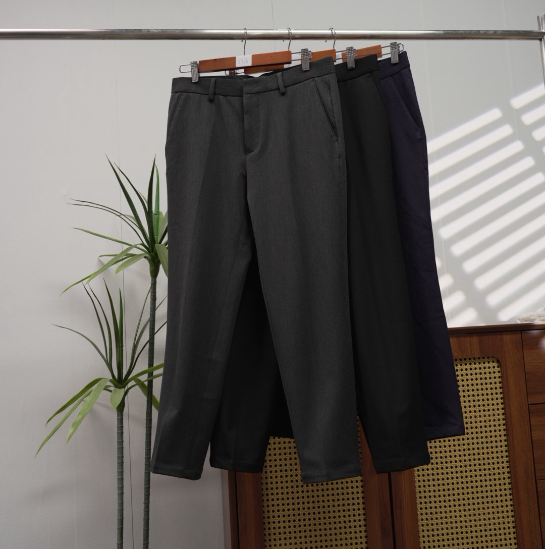 西裤灰色微弹力韩版夏季西裤西服裤舒适休闲美式浅灰色7766-B5-10