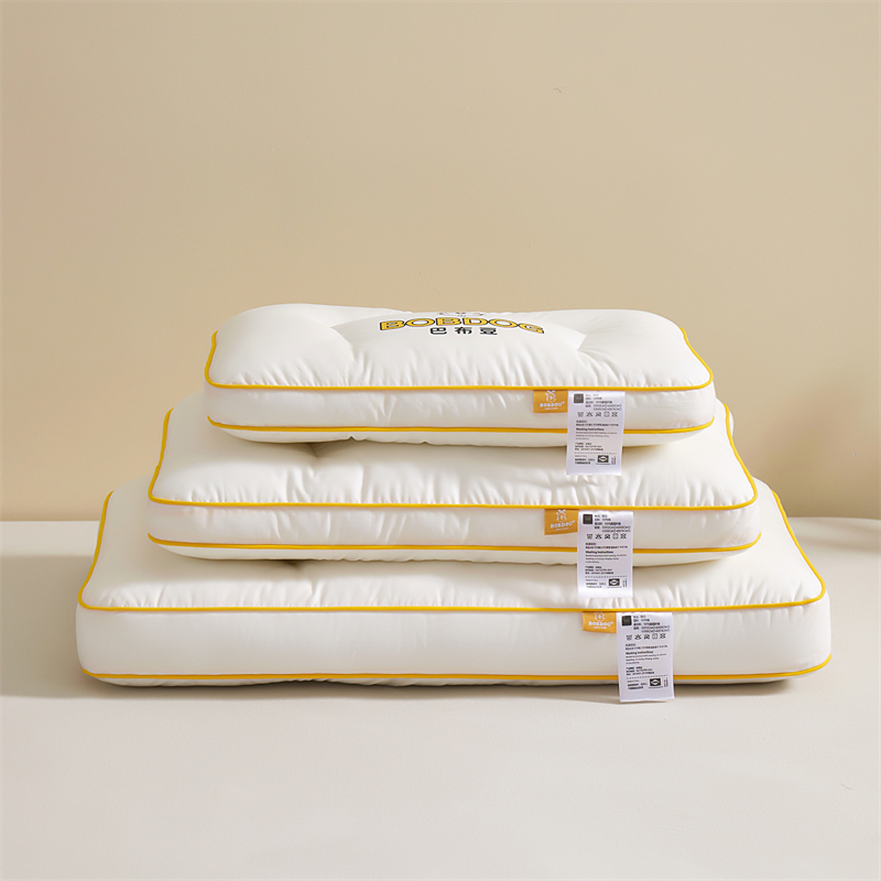 （布豆）儿童抗菌洁净舒适超细羽丝绒枕芯宝宝 儿童 成人家用枕