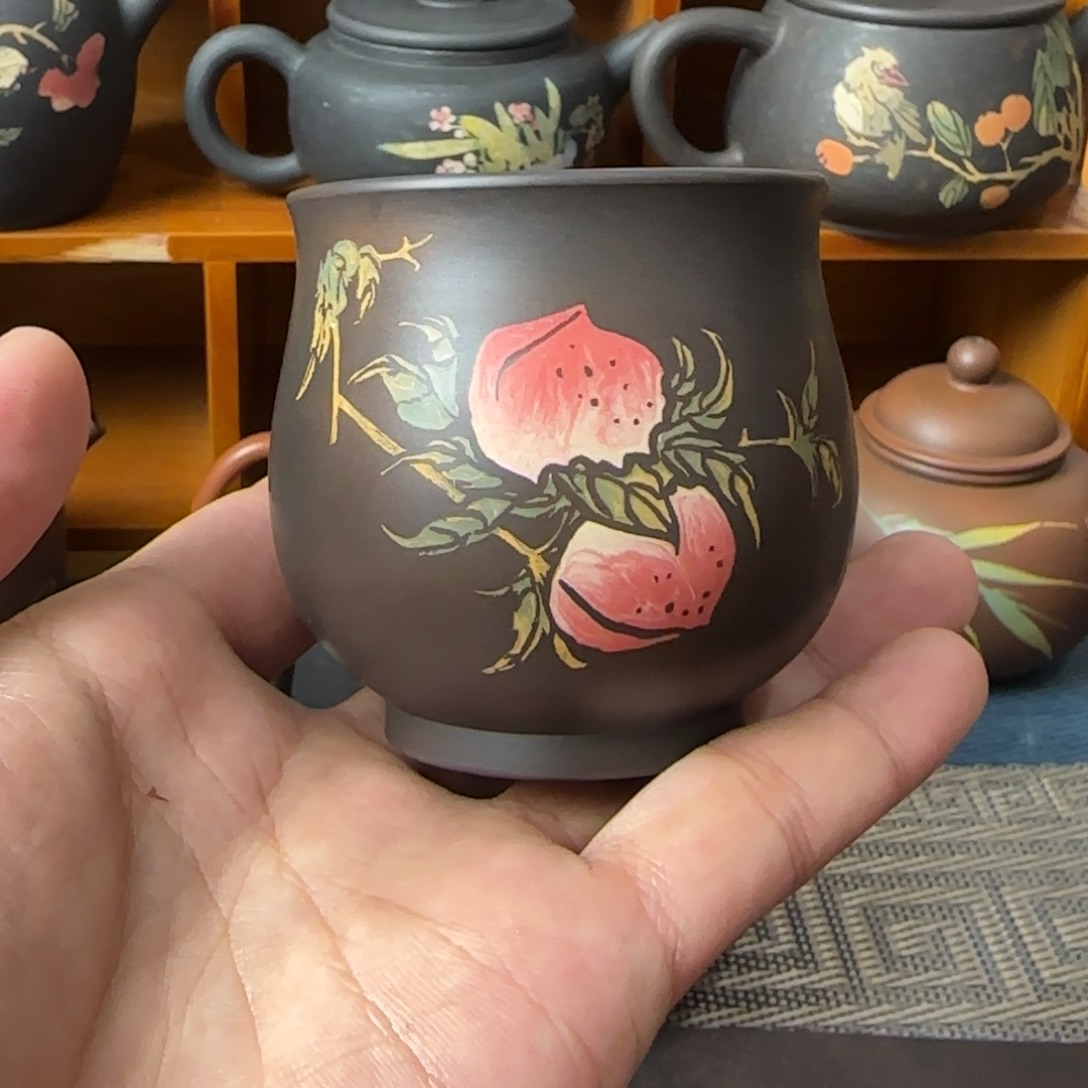 @***~建水紫陶主人杯全手工