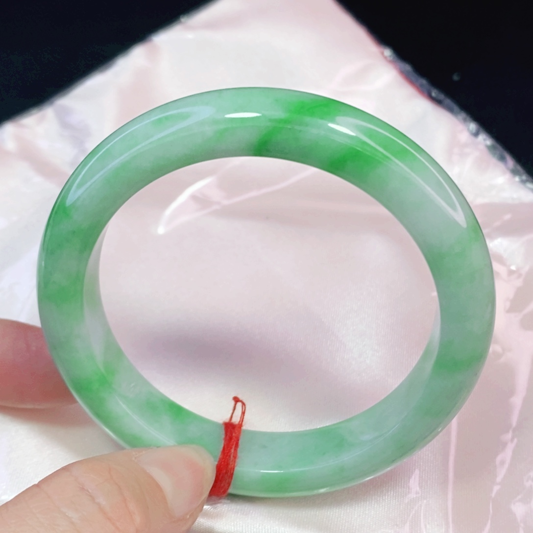 未镶嵌手镯翡翠55.5正圈