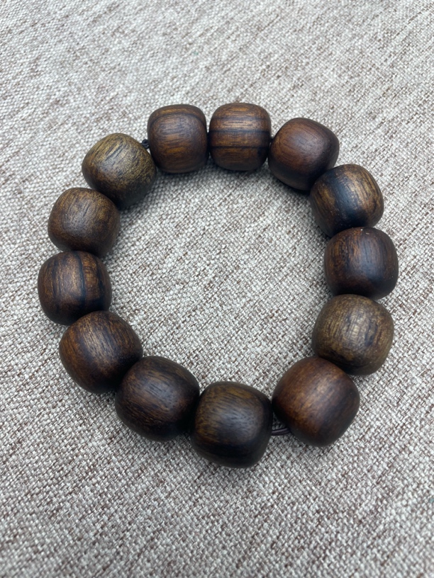 沉香手串文玩老料 50号