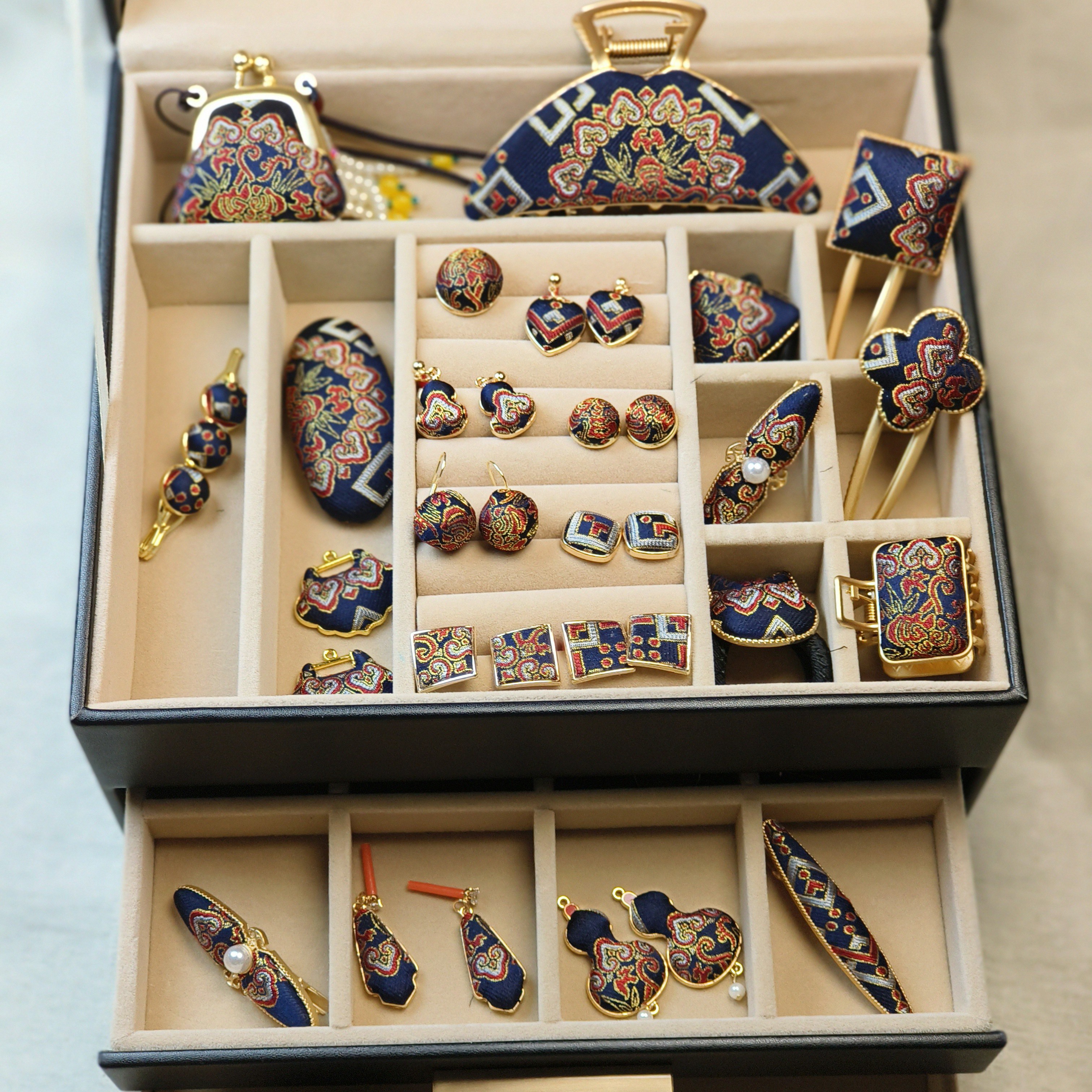 非遗宋锦手作饰品直播链接备注编号