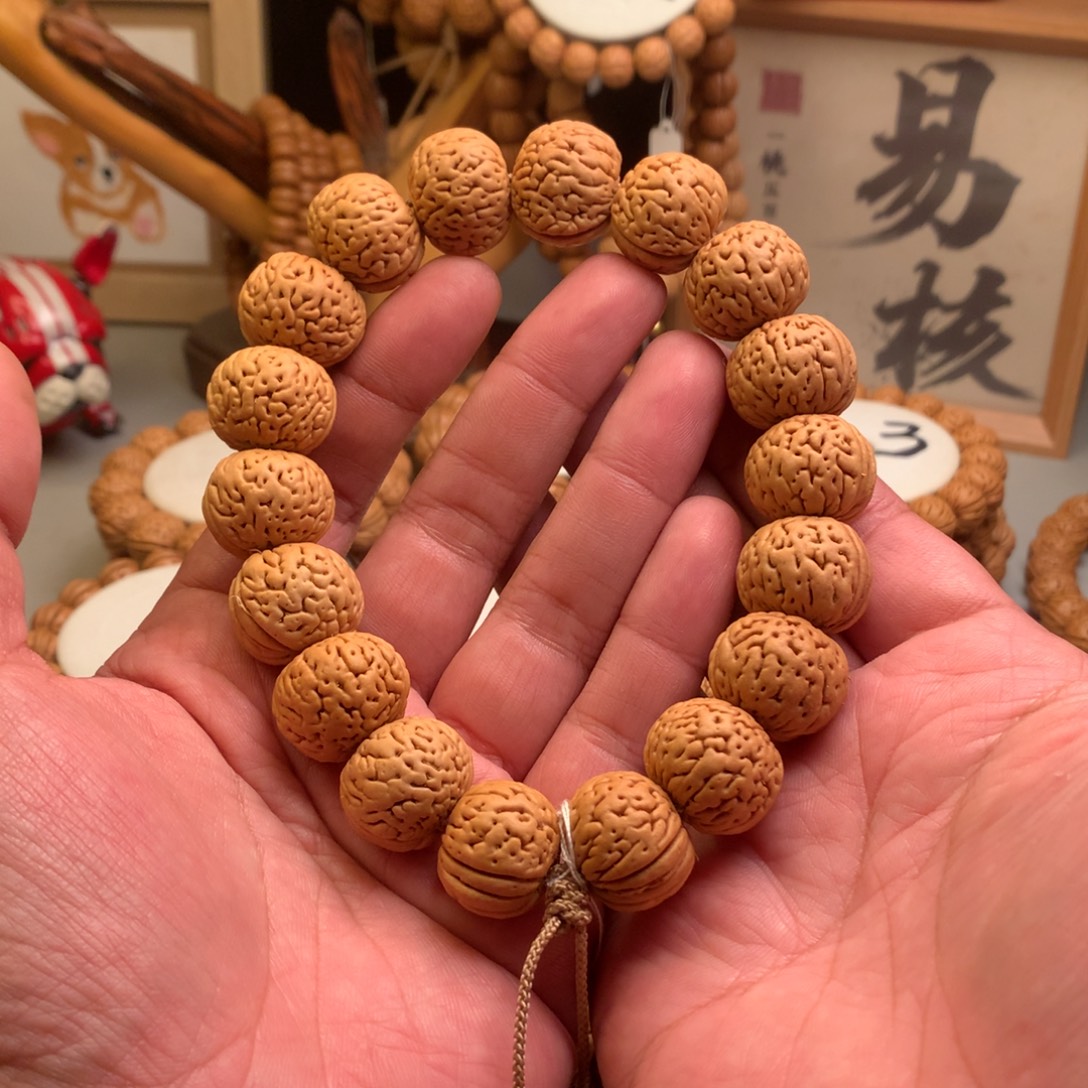 手串桃核2.2磨盘桃核手持