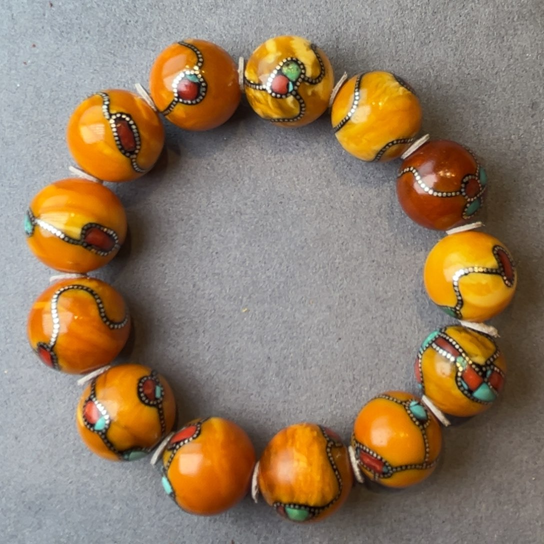 琥珀吊坠(不含链)未镶嵌