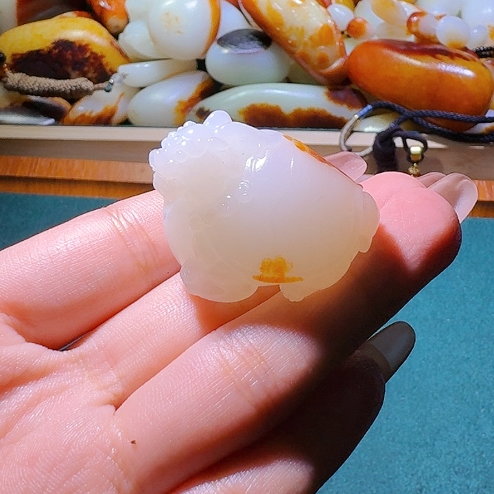 和田玉挂件未镶嵌用****5