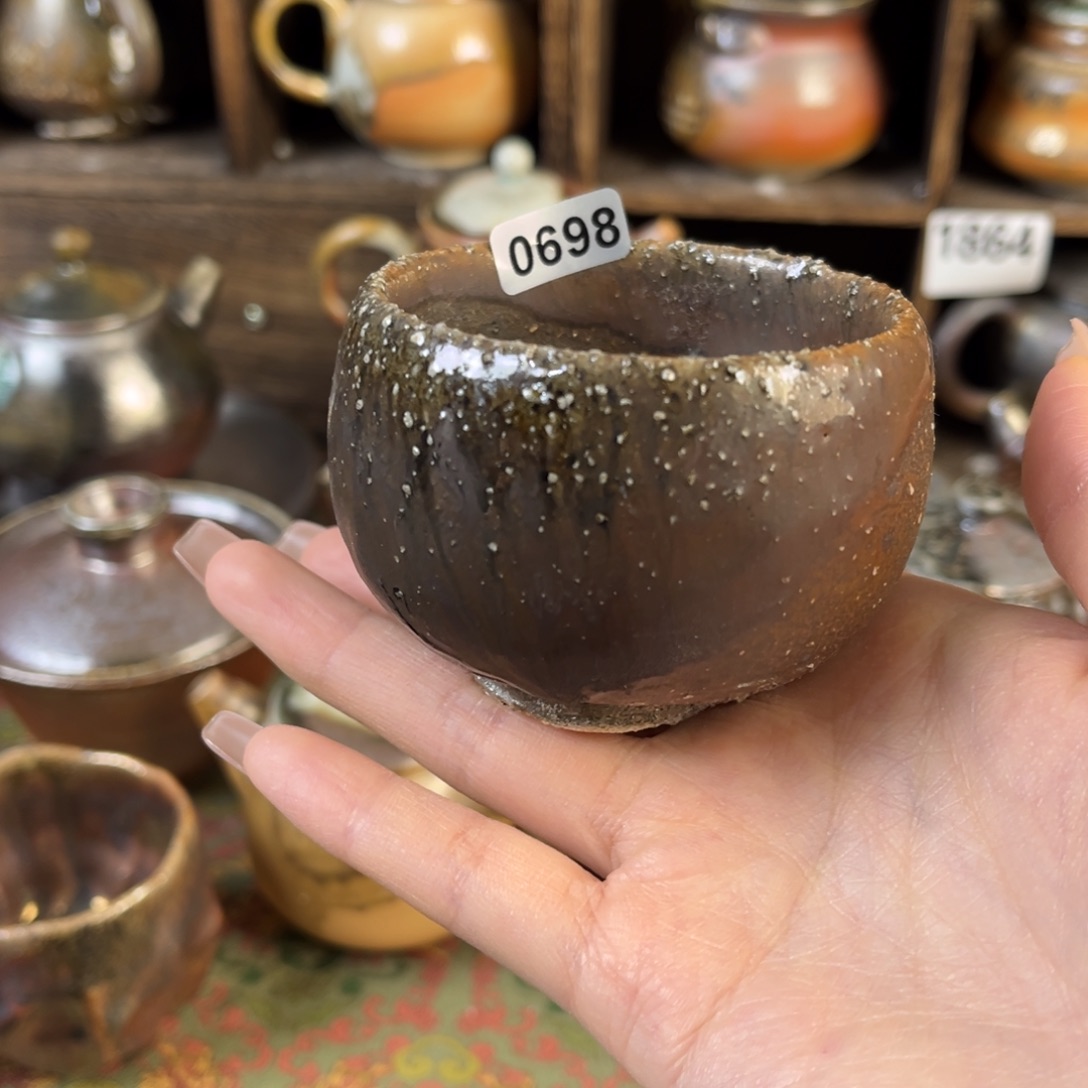 杯柴烧茶器主人杯