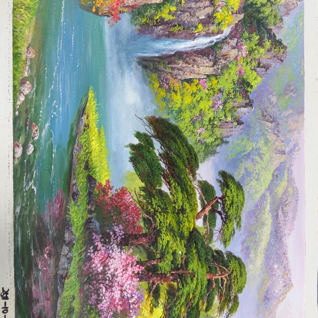 油画在哪呢我想问一下