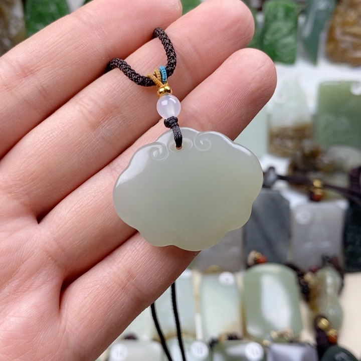 和田玉（白玉）颈饰未镶嵌