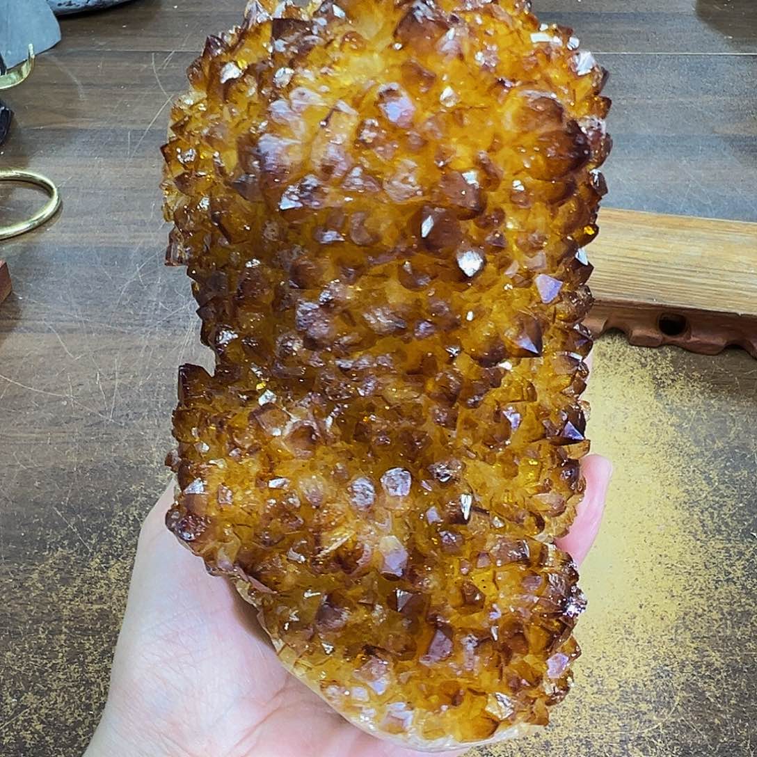 紫晶摆件未镶嵌天**臨晶体