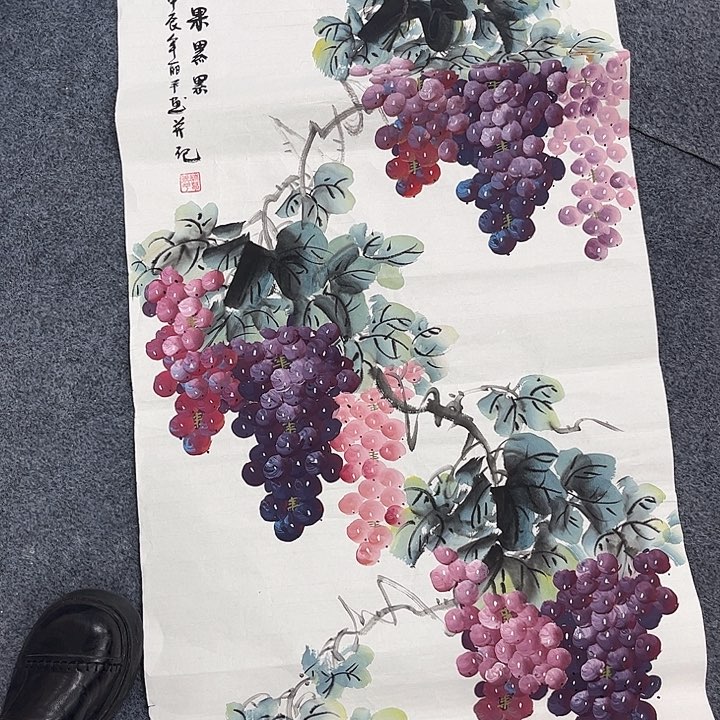 国画手绘国画大捡漏