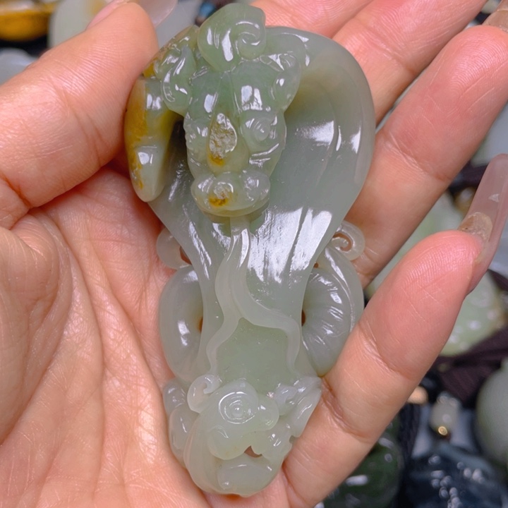 和田玉挂件未镶嵌