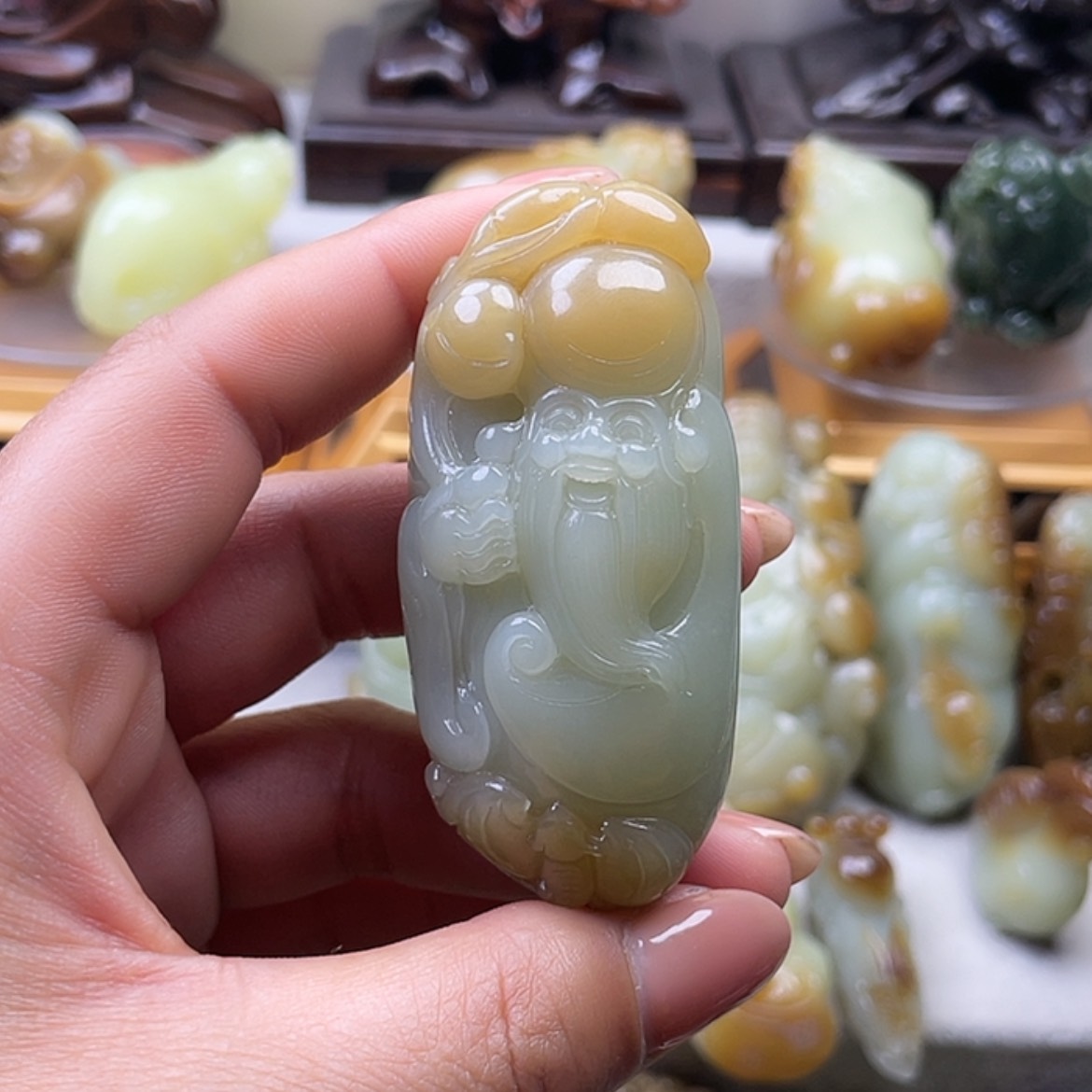 【闪购商品】和田玉未镶嵌挂件