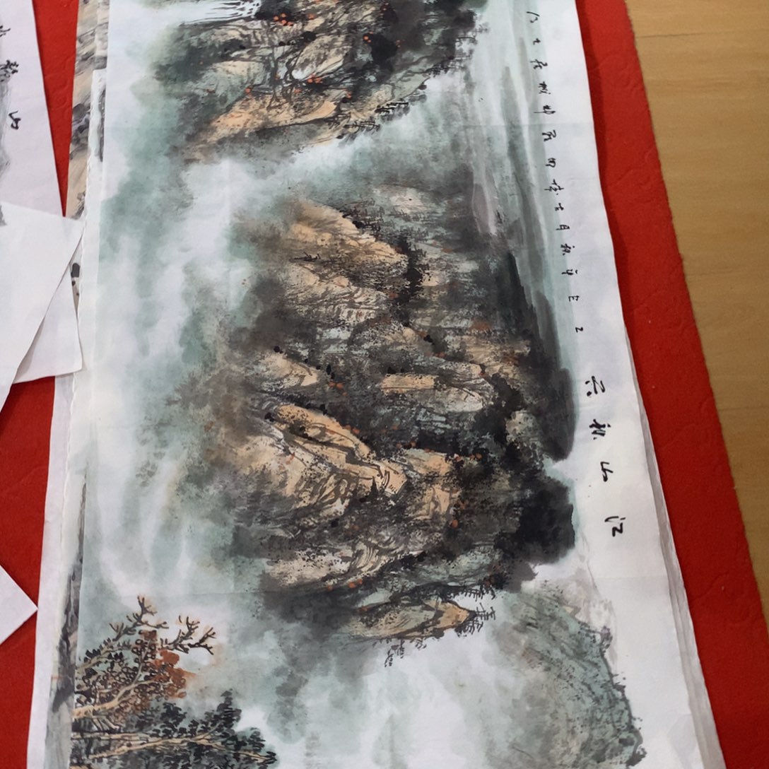 .***x国画胡河明老师作品