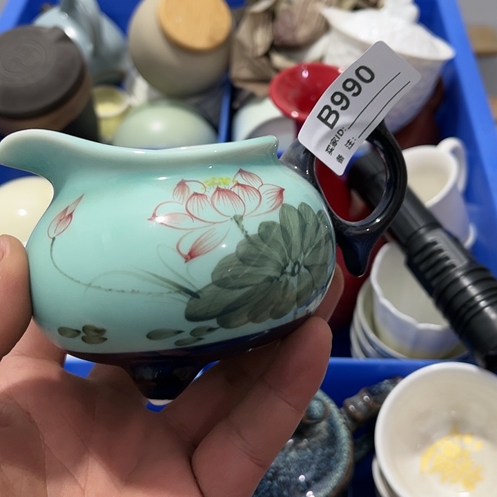 茶具默认微瑕瓷器、茶具、壶、摆件，介意勿拍 