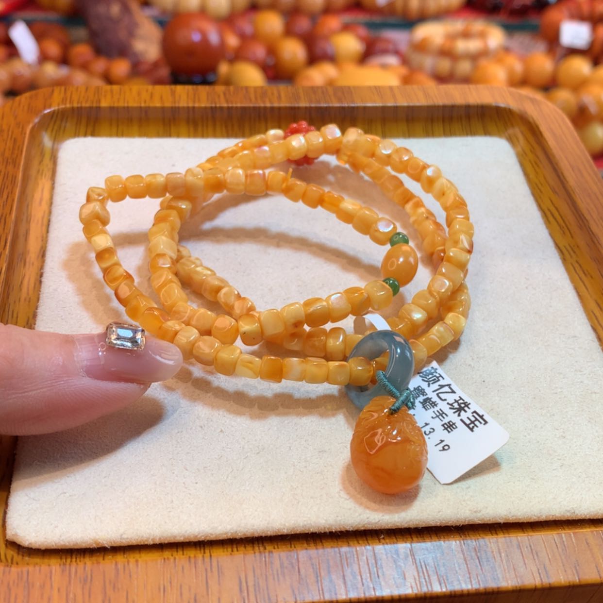 【闪购商品】蜜蜡手链未镶嵌蜜蜡手链