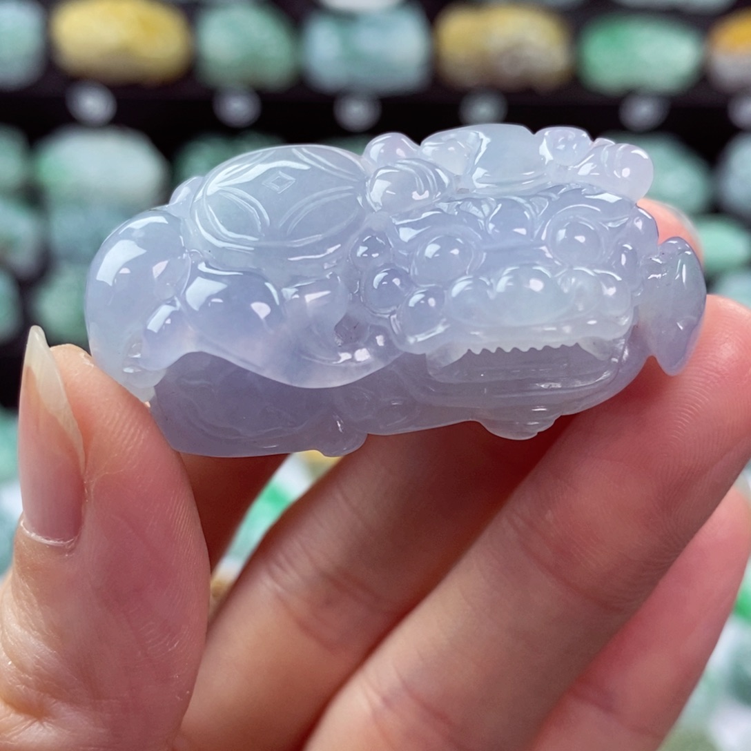 翡翠颈饰未镶嵌天然