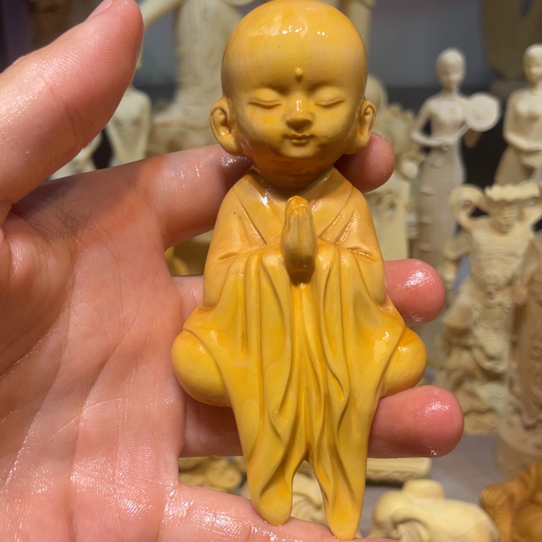 黄杨木黄杨坐禅和尚