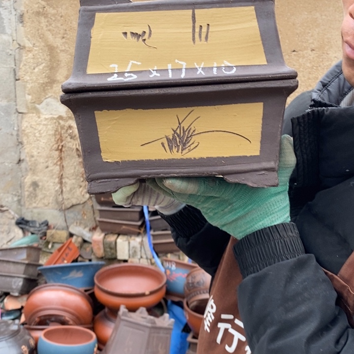 紫砂花盆在这一刻我觉得自己真的