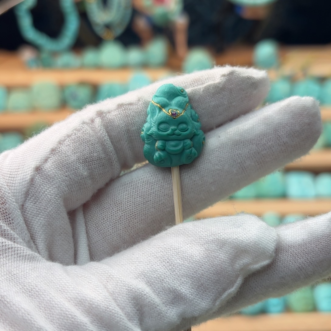 绿松石未镶嵌配饰