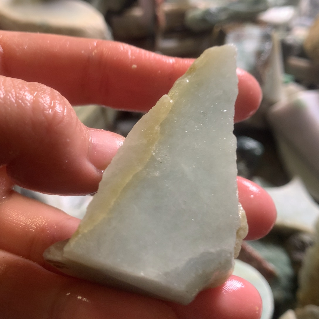 翡翠颈饰未镶嵌缅甸翡翠