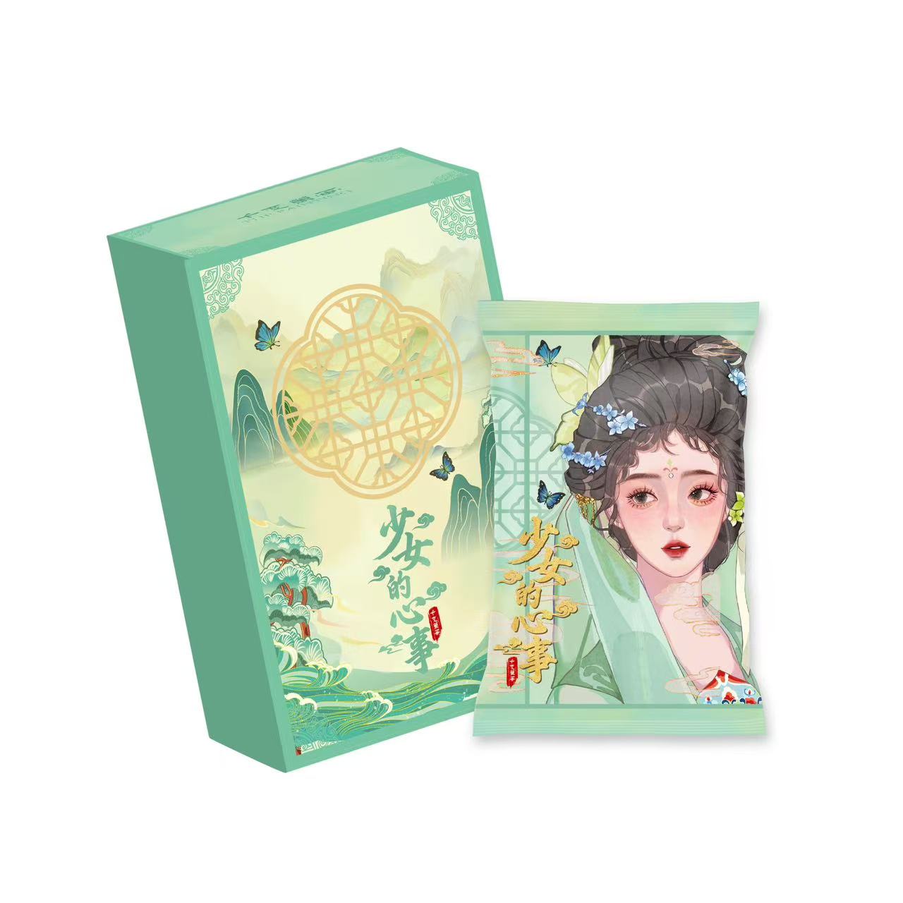 【CC】千变万画《少女的心事》系列艺术收藏卡牌