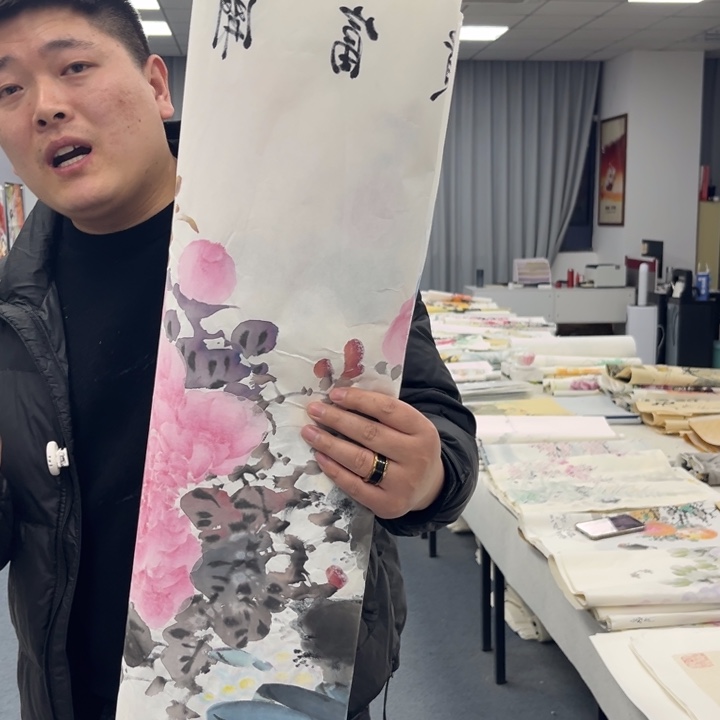 国画绘画手绘作品