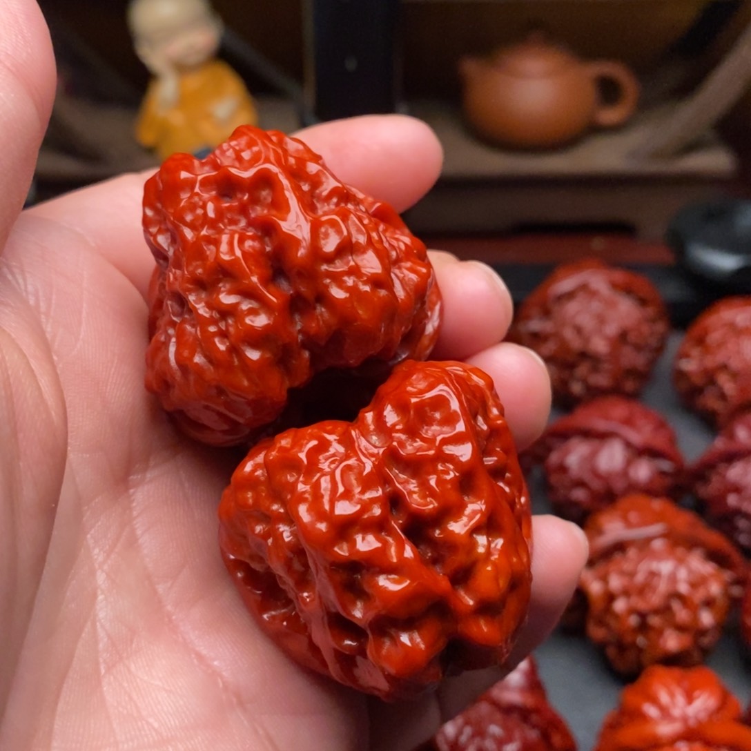 吊坠文玩核桃38蛤蟆头