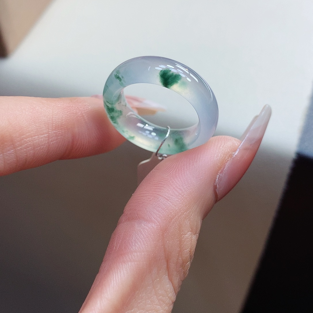 翡翠戒指未镶嵌12号