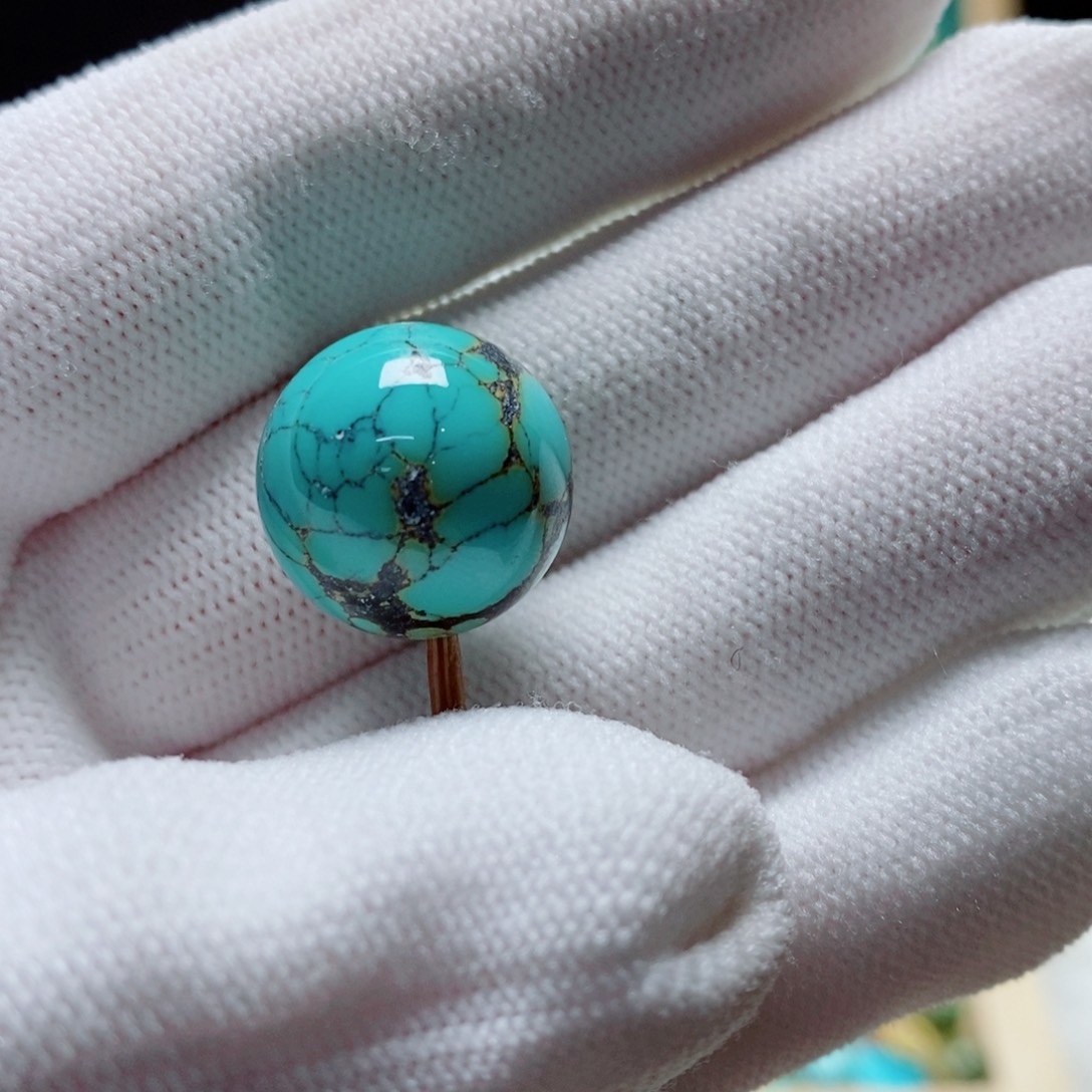 绿松石未镶嵌珠宝半成品