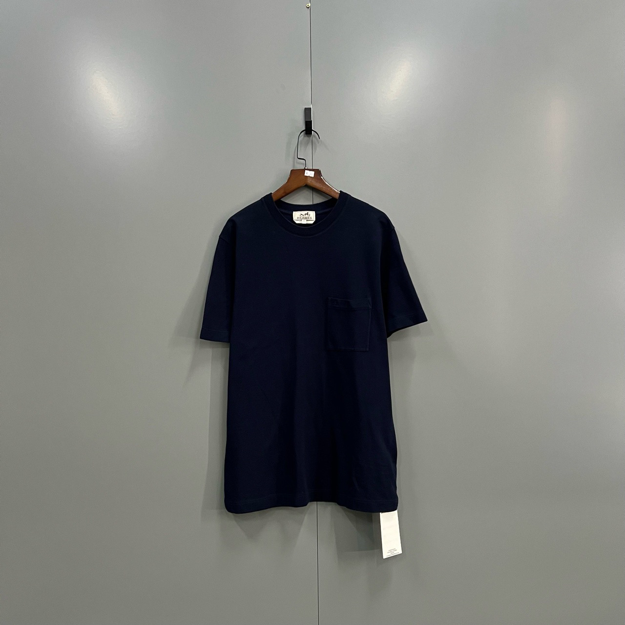 95新 Hermes/爱马仕 （ll）藏青色短袖 S码/95新201996